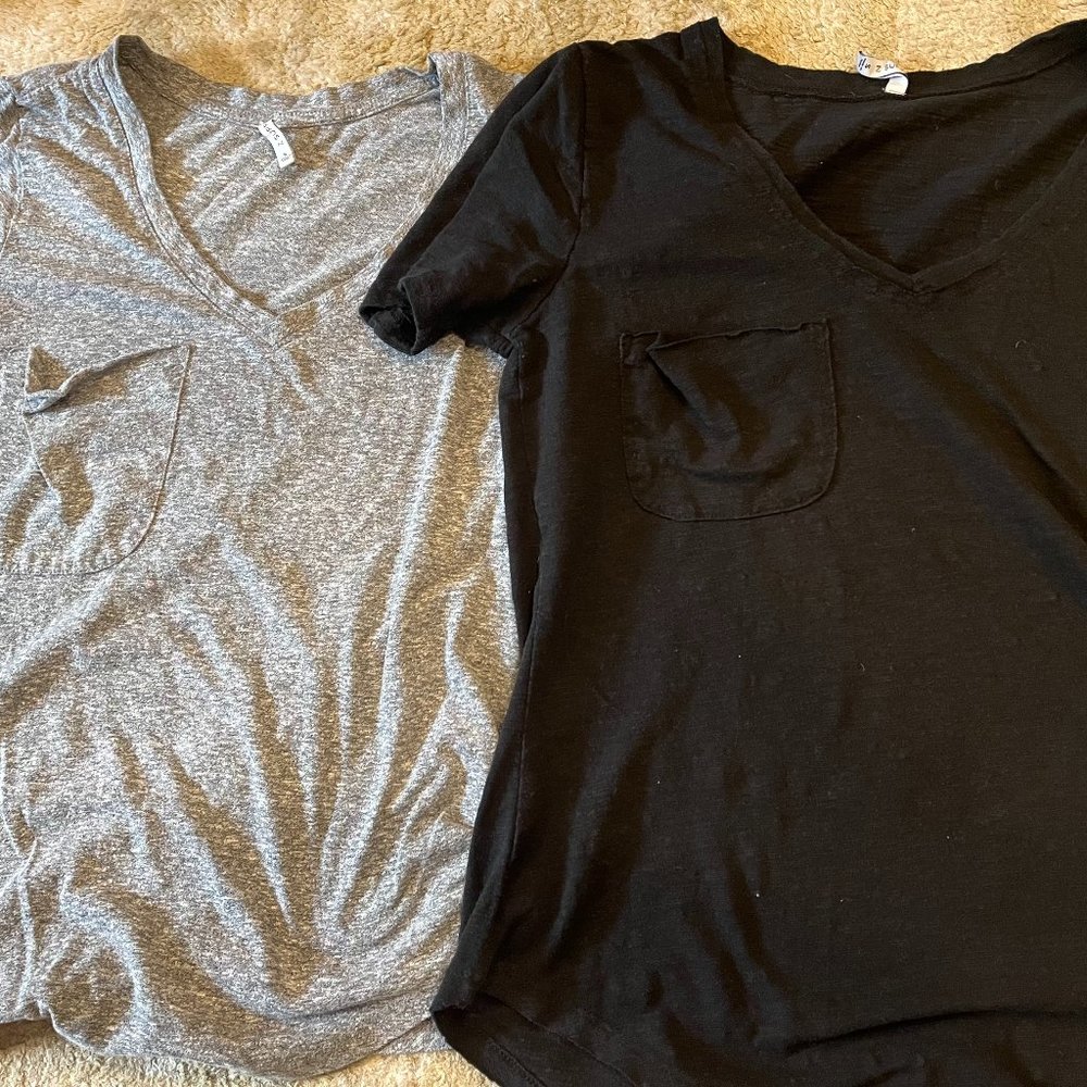 Z supply pocket tees - set of 2